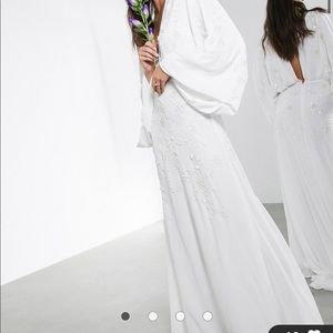 Stunning white beaded dress